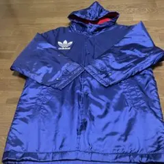 本日お値下げレトロなアディダス　ベンチコートM