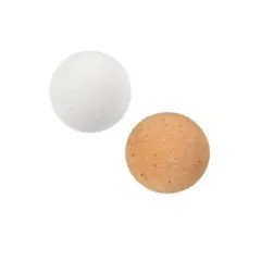 uxcell 粘土小石 9-10mm 0.22 lbs イエロー ホワイトのサムネイル