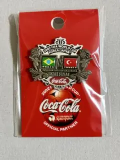 2002ワールドカップ コカ・コーラ メディアピン FIFAワールドカップ2002 コカコーラ メディアピン | Mercari