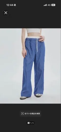 THE TOE Battery stripe bijou shirt - メルカリ