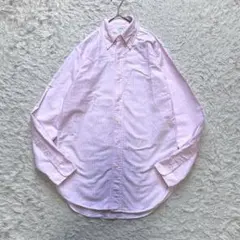 ブルックスブラザーズ USA製 オックスフォードシャツ makers ストライプ