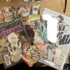 ヒロアカ 原画展　前期＆後期リーフレット、特典、クリアファイル、フライヤー 僕のヒーローアカデミア ヒロアカ 原画展 フライヤー チラシ