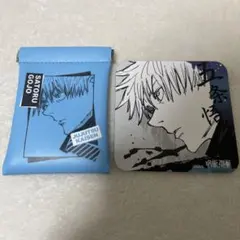 呪術廻戦 バネぐちポーチコレクション アートコースター 五条悟