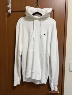 Champion チャンピオン パーカー プルオーバー ホワイト　Ｌ