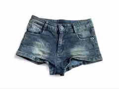 デニムショートパンツ S