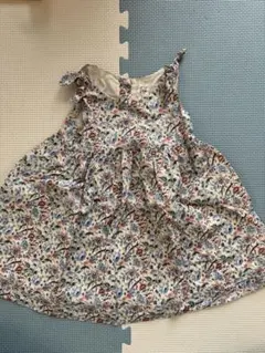 花柄コットンワンピース 95cm以下のサムネイル