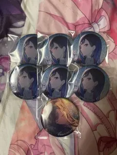 プロセカ グリッター缶バッジ グリ缶 41A 42A 白石杏