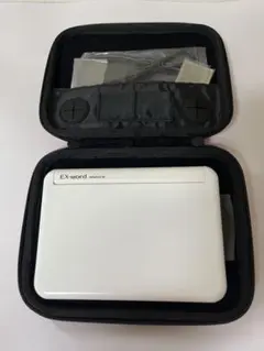 CASIO EX-word 電子辞書 ホワイト 充電ケーブル付き