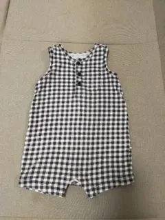 babyGAP チェックロンパース 60-70