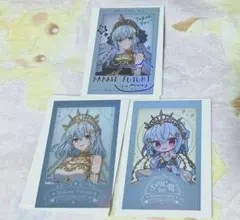 にじさんじ 葉加瀬冬雪 SMC組 6th ランダムチェキ風カード 一式