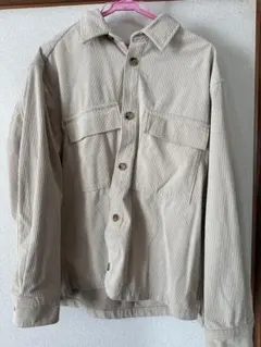 BACK NUMBER コーデュロイジャケット Lサイズ ベージュ