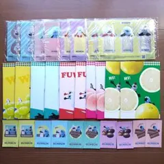 パペットスンスン　ブックマーカー＆ノート＆ステッカー　全14種×2　計28点