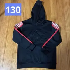 adidas 黒 フード付きパーカー