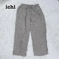 ✨美品✨ ichi リラックスパンツ ペイズリー柄 レーヨン