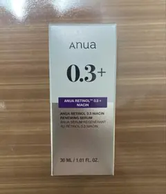 アヌア　レチノール0.3 ナイアシンリニューイングセラム30ml
