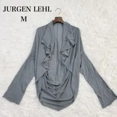 美品✨Jurgen Lehl ヨーガンレール カシミヤ混 ロングカーディガン