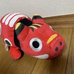 赤べこくじ 赤べこぬいぐるみ 新品未使用 会津民芸 郷土玩具 赤べこ