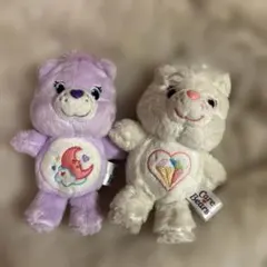 Care Bears ぬいぐるみ キーホルダー 2体セットのサムネイル