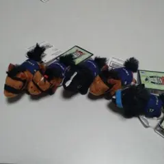 【新品】サラブレッドコレクション　ぬいぐるみクリップ　全5種セット