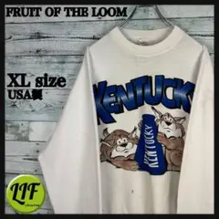 フルーツオブザルーム USA製 90s ケンタッキー スウェット XL 4856