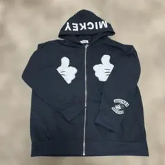 ミッキーマウスジップアップパーカー Mサイズ