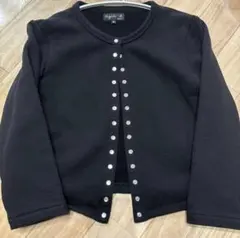 agnès b. ブラックカーディガン サイズ2