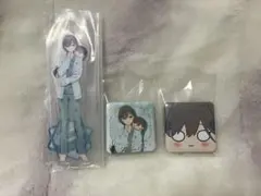 セガくじ 桂城泉 寝そべり C賞アクスタ E賞缶バッジ セット