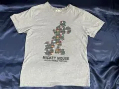 レア 限定品 当時物 ミッキーマウス サッカー ワールドフェス TシャツMサイズ