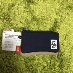 CHUMS コインケース ネイビー 小型