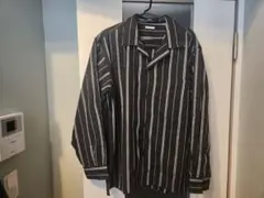 GUストライプ 長袖シャツ Lサイズ