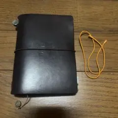 旧ロゴ　トラベラーズノート　TRAVELER'S notebook　ブラウン