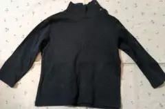 UNIQLO 黒色 タートルネック トップス
