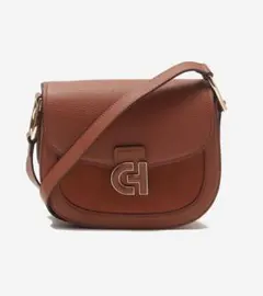 【値下げ】COLE HAAN クラッシックミニサドルバッグ ブラウン
