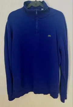 ハーフジップ スウェット