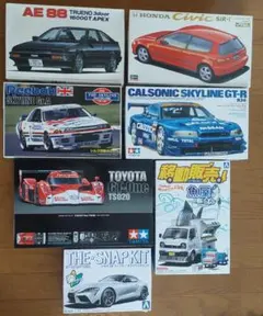 本日価格です♪ アオシマ シャコタン☆ブギ プラモデル 全10種 街道