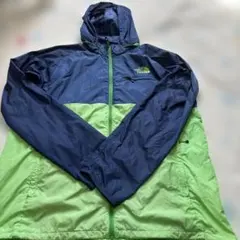 THE NORTH FACE マウンテンパーカー ネイビー/グリーン　Ｌサイズ