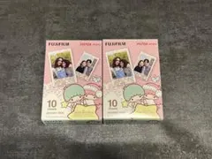 チェキ instax mini ミニ フィルム キキララ 10枚入×2個