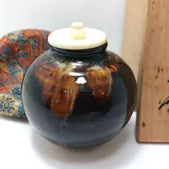 【美品】茶道具　文淋　茶入　仕覆付 楽天市場】文琳 仕覆の通販