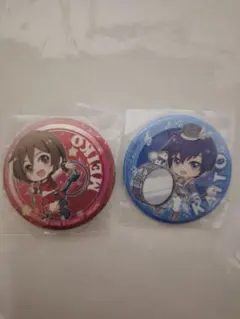 MEIKO KAITO 缶バッジ 2個セットのサムネイル