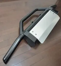 ジムニーJA11 フロントバンパーガード スチール製 ブラック※（引き取り