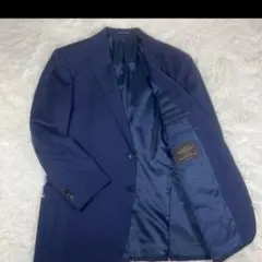【極美品】グリーンレーベルリラクシング×カノニコ紺ブレテーラードジャケット50L