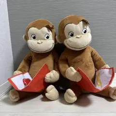 おさるのジョージ ぬいぐるみ 2体セット