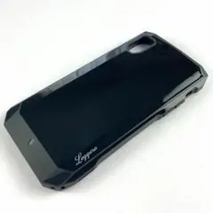 新品 iPhone XR 耐衝撃 ハイブリッドケース ブラック 黒のサムネイル
