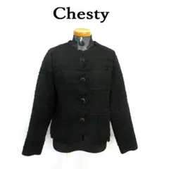 MY2719新品タグ付き■Chesty■チェスティー ツィードジャケット 0のサムネイル
