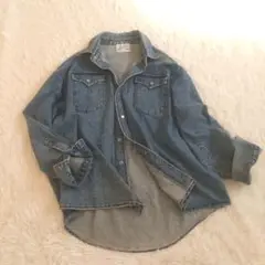anelatokyo アネラトーキョー デニムジャケット ゆったり フリー
