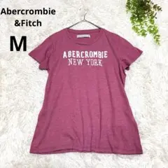Abercrombie & Fitch◆コットン　半袖Tシャツ(M)ピンクのサムネイル