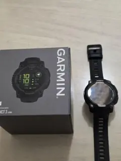 Instinct 3 AMOLED45 タフネスGPSウォッチ Black