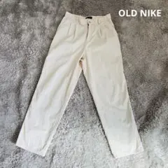 オールドナイキ　NIKE GOLF パンツ　アイボリー　コットン　Mサイズ