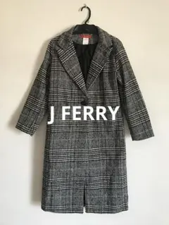 JFERRY グレンチェック チェスターコート