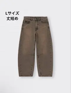 GU バレルレッグジーンズ 丈短め 68.0cm